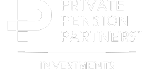 P3 Investments Logo - white version stacked